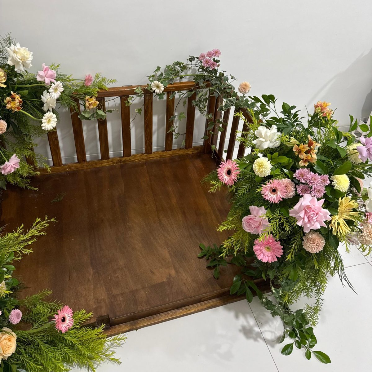 Bed decoration for baby birthday view 3