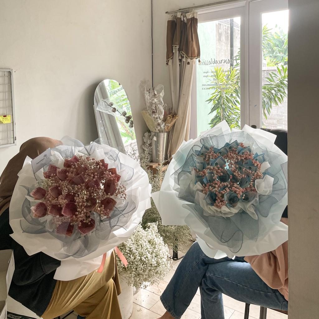 Money Bouquet (round) view 3