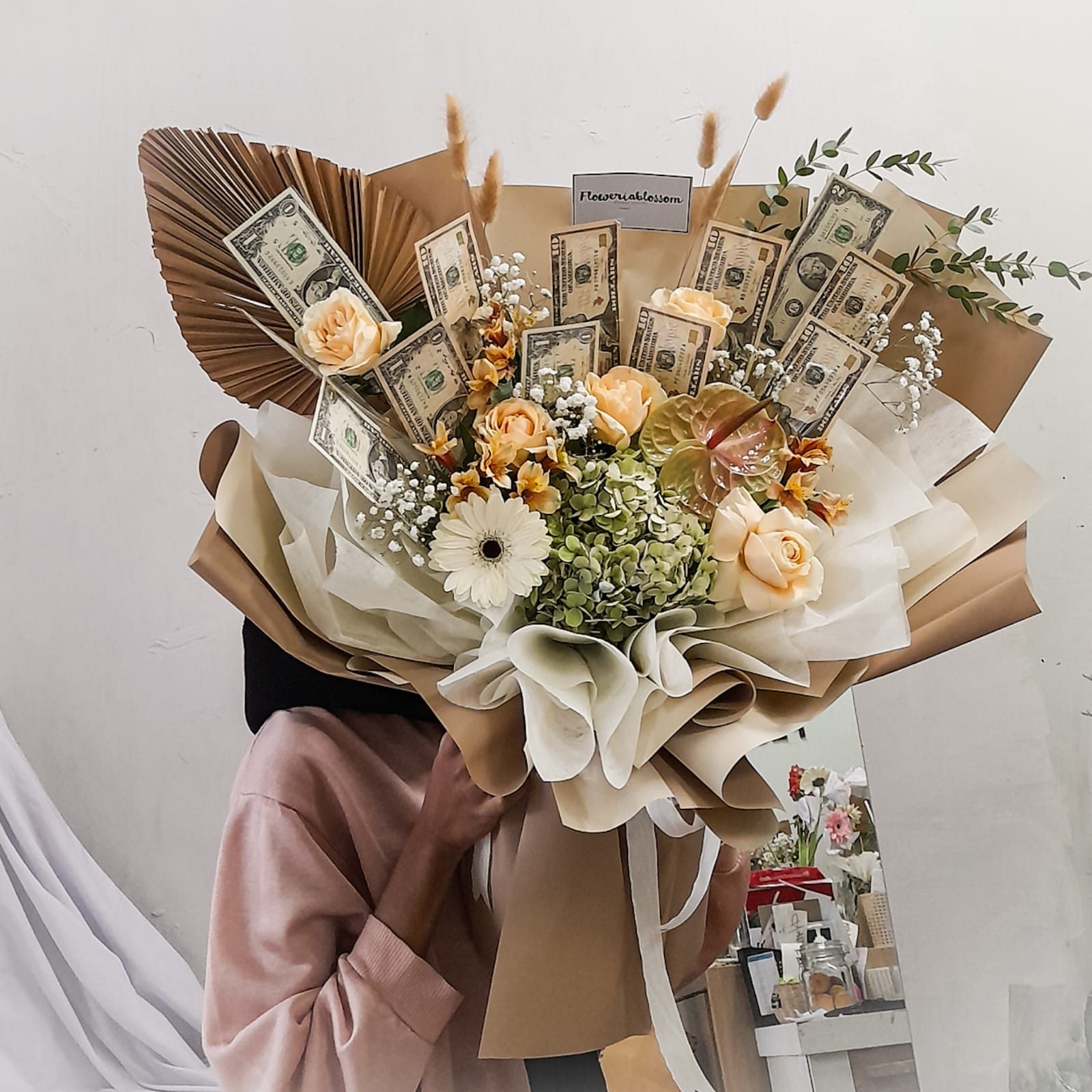 Money Bouquet (mata uang asing) bouquet