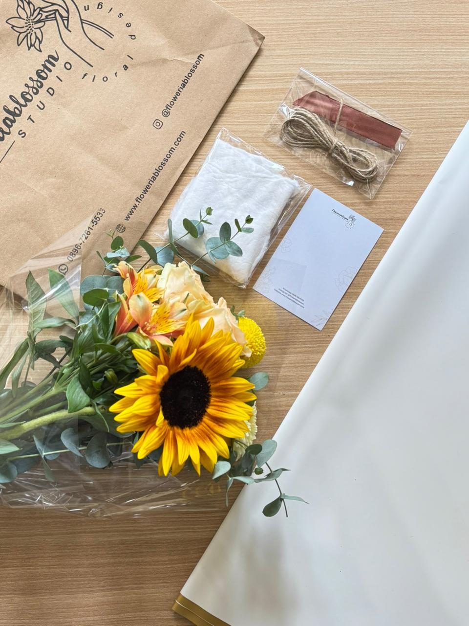 Sunshine Bloom "Package" bouquet