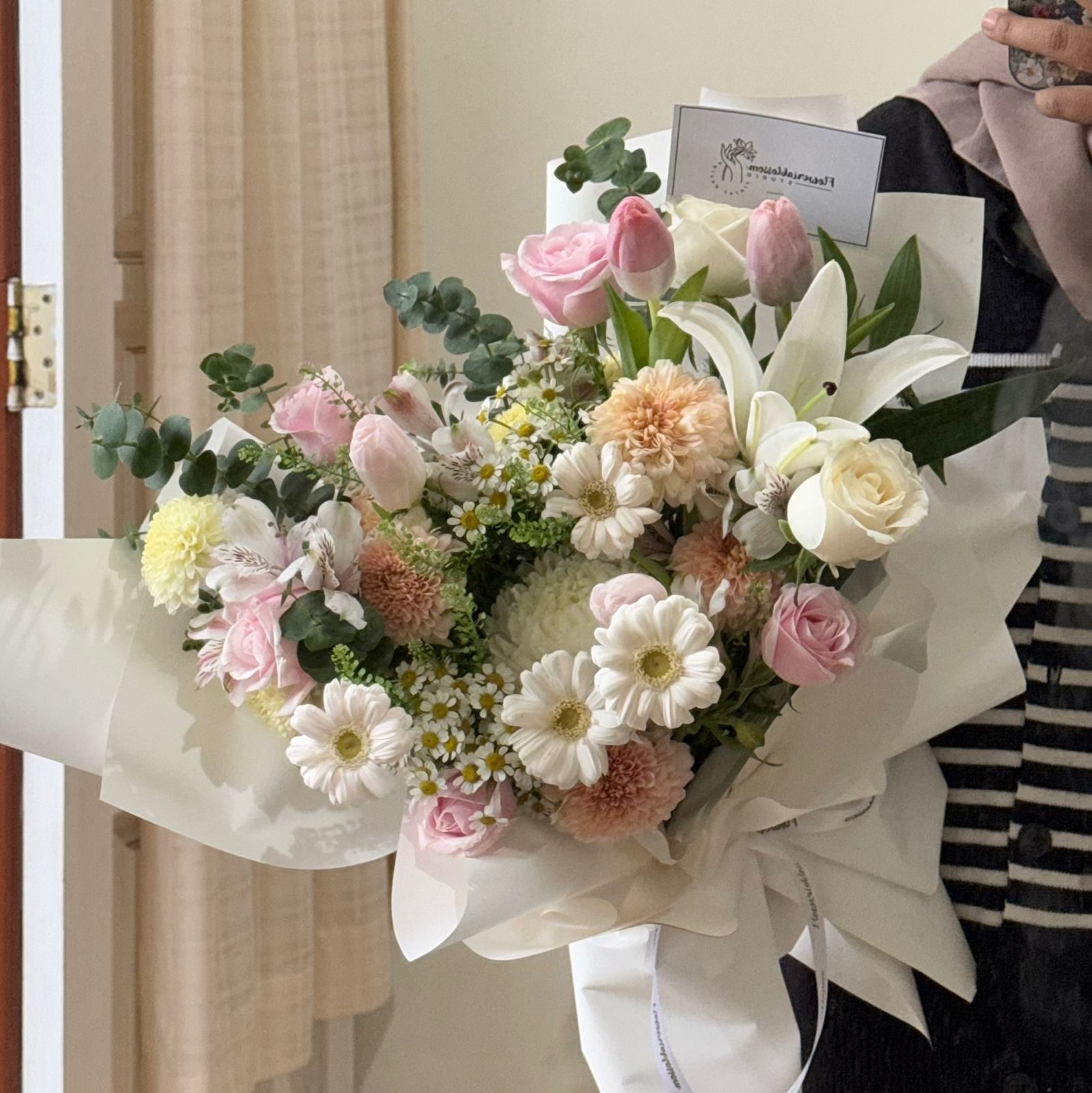 Blush Symphony bouquet