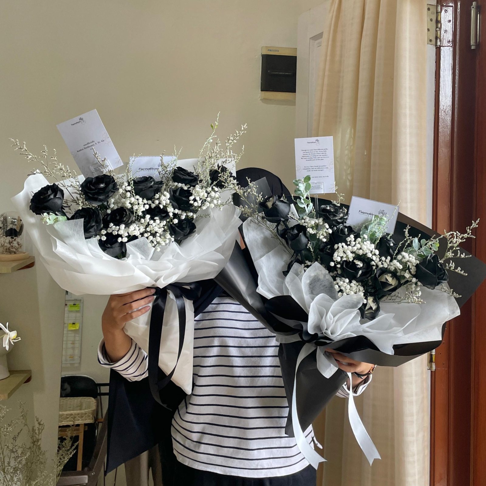Violet (Black) bouquet